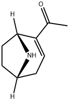 Ethanone, 1-(1R,5S)-8-azabicyclo[3.2.1]oct-2-en-2-yl- (9CI) Struktur