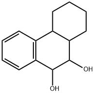 9,10-Phenanthrenediol, 1,2,3,4,4a,9,10,10a-octahydro- (9CI) Struktur