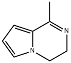 1-甲基-3,4-二氢吡咯并[1,2-A]吡嗪, 64608-66-8, 结构式