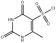 6-甲基尿嘧啶-5-磺酰氯, 6461-30-9, 结构式