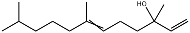1,6-Dodecadien-3-ol, 3,7,11-trimethyl Struktur