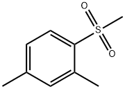 2,4-ジメチルフェニルメチルスルホン 化学構造式