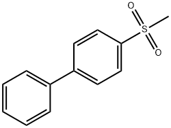 4-METHANESULFONYL-BIPHENYL 化学構造式