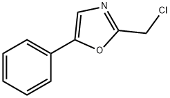 2-(CHLOROMETHYL)-5-PHENYL-1,3-OXAZOLE Struktur
