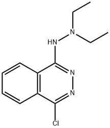 4-Chloro-1(2H)-phthalazinone diethyl hydrazone Struktur
