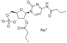 N4 2'-O-DIBUTYRYLCYTIDINE 3':5'-CYCLIC Struktur