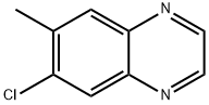 Quinoxaline,  6-chloro-7-methyl- Structure