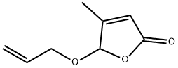 2(5H)-Furanone, 4-methyl-5-(2-propenyloxy)- (9CI) Struktur