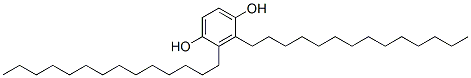 ditetradecylhydroquinone Structure