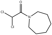 1H-Azepine, 1-(dichloroacetyl)hexahydro- (9CI) 化学構造式