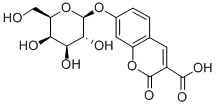 7-BETA-半乳糖香豆素-3-羧酸, 64664-99-9, 结构式