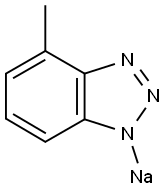 トリルトリアゾル ナトリウム 化学構造式