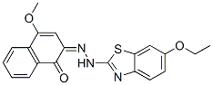 6467-83-0 (2Z)-2-[(6-ethoxybenzothiazol-2-yl)hydrazinylidene]-4-methoxy-naphthal en-1-one