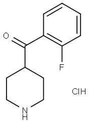 4-(2-氟苯基)哌啶盐酸盐,64671-29-0,结构式