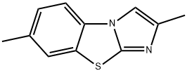 2,7-DIMETHYLIMIDAZO[2,1-B]BENZOTHIAZOLE Struktur