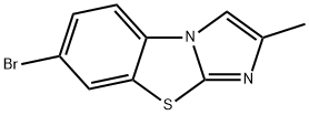 7-BROMO-2-METHYLIMIDAZO[2,1-B]BENZOTHIAZOLE Struktur