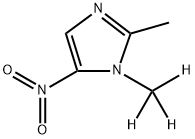 Dimetridazol-D3, Vetranal Struktur