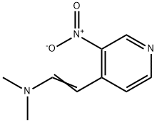 N,N-diMethyl-2-(3-nitropyridin-4-yl)ethenaMine Structure