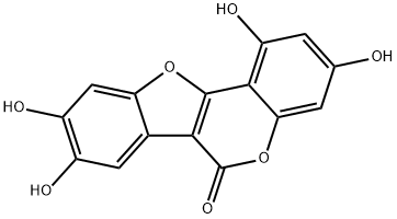 去甲基蟛蜞内酯,6468-55-9,结构式