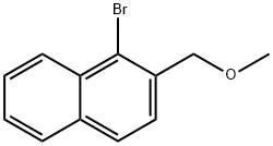 1-BROMO-2-METHOXYMETHYLNAPHTHALENE Struktur