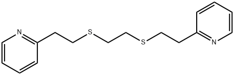 1,8-ビス(2-ピリジル)-3,6-ジチアオクタン 化学構造式