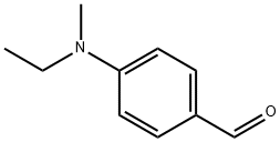 4-[エチル(メチル)アミノ]ベンズアルデヒド 化学構造式