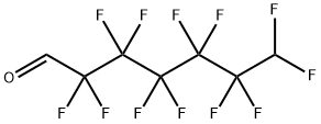 7H-DODECAFLUOROHEPTANAL Struktur