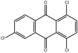 1,4,6-trichloroanthraquinone Structure