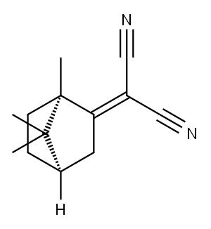 Propanedinitrile, [(1R,4R)-1,7,7-trimethylbicyclo[2.2.1]hept-2-ylidene]- (9CI) 结构式