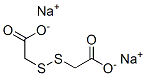 disodium 2,2'-dithiodiacetate Structure