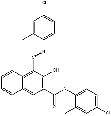 N-(4-chloro-2-methylphenyl)-4-[(4-chloro-2-methylphenyl)azo]-3-hydroxynaphthalene-2-carboxamide