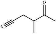 Pentanenitrile, 3-methyl-4-oxo- (9CI) Structure