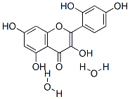 モリン?2水和物 化学構造式