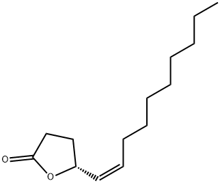 (R,Z)-5-(1-decenyl)dihydrofuran-2(3H)-one Structure