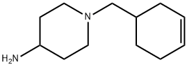 4-氨基-1-(3-环己烯-1-甲基)哌啶, 64730-01-4, 结构式