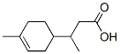 beta,4-dimethylcyclohex-3-ene-1-propionic acid Structure