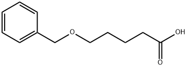 5-(ベンジルオキシ)ペンタン酸 化学構造式