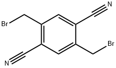 2,5-二溴甲基对苯二甲腈,64746-04-9,结构式