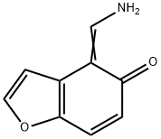 5(4H)-Benzofuranone,  4-(aminomethylene)- Struktur