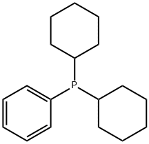 苯基二环己基膦,6476-37-5,结构式