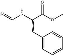 (Z)-2-FORMYLAMINO-3-PHENYL-ACRYLIC ACID METHYL ESTER Struktur