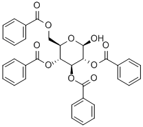 2,3,4,6-TETRA-O-BENZYL-D-GLUCOPYRANOSE Struktur