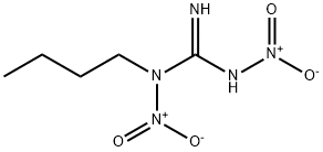 [[amino-(butyl-nitro-amino)methylidene]amino]-hydroxy-oxo-azanium Struktur