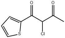 1,3-Butanedione, 2-chloro-1-(2-thienyl)- (9CI) Struktur