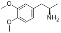 (R)-3,4-二甲氧基安非他命, 64778-78-5, 结构式