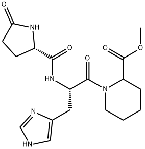 methyl pyroglutamyl-histidyl-pipecolate 结构式