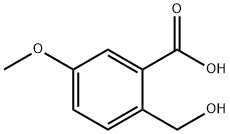 Benzoic acid, 2-(hydroxyMethyl)-5-Methoxy- Struktur