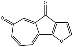 Azuleno[1,2-b]furan-4,6-dione (9CI) Struktur