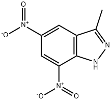 3-METHYL-5,7-DINITRO-1H-INDAZOLE Structure