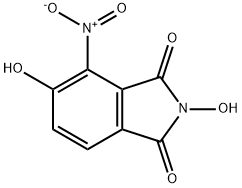 1H-Isoindole-1,3(2H)-dione, 2,5-dihydroxy-4-nitro- (9CI) Structure